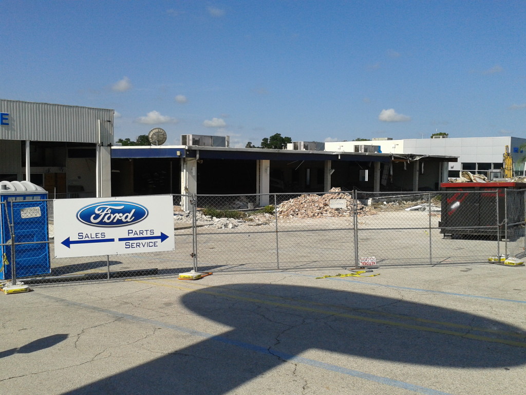 Lakeland Ford Demolition