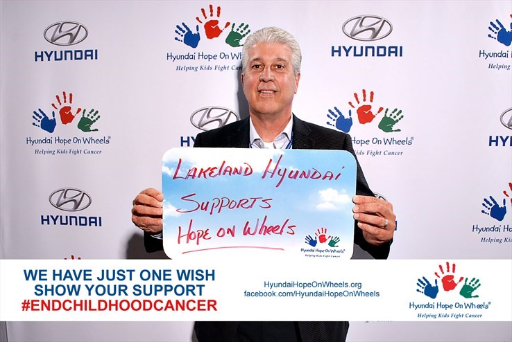 Lakeland Hyundai's Hope on Wheels - End Childhood Cancer