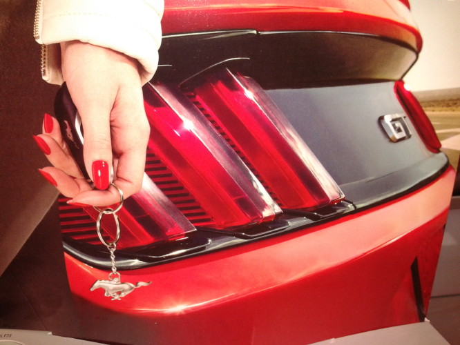 Ford Mustang and OPI join forces to color the fingertips of exhilarating