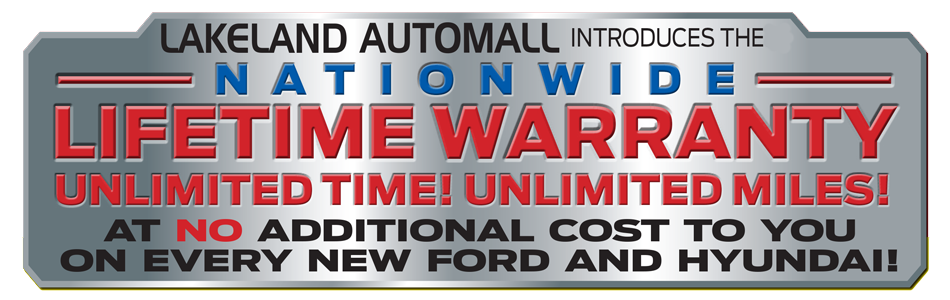 Lakeland Automall Nationwide Lifetime Warranty